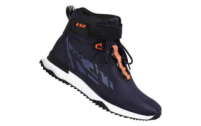 Мотовзуття LS2 Acrux Man Boots Dark Blue Hi-Vis Orange