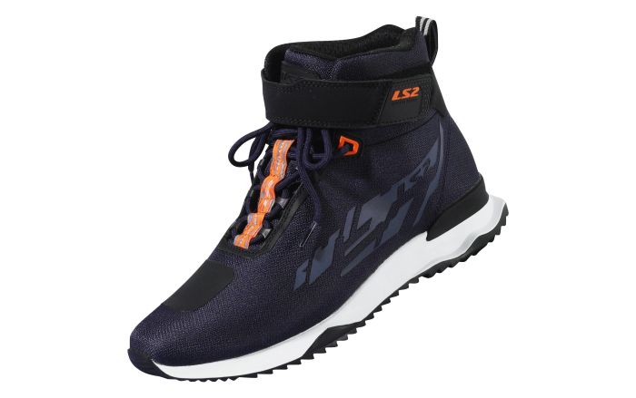 Мотовзуття LS2 Acrux Man Boots Dark Blue Hi-Vis Orange
