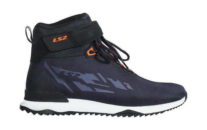 Мотовзуття LS2 Acrux Man Boots Dark Blue Hi-Vis Orange