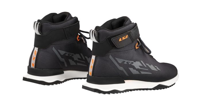 Мотовзуття LS2 Acrux Man Boots Dark Blue Hi-Vis Orange