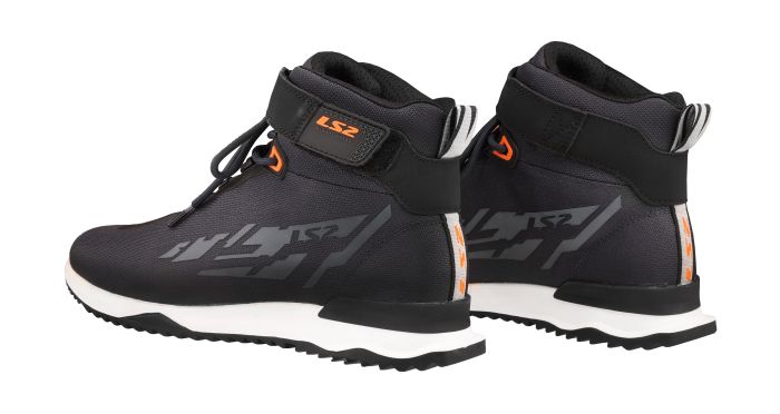 Мотовзуття LS2 Acrux Man Boots Dark Blue Hi-Vis Orange