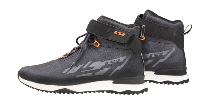 Мотовзуття LS2 Acrux Man Boots Dark Blue Hi-Vis Orange