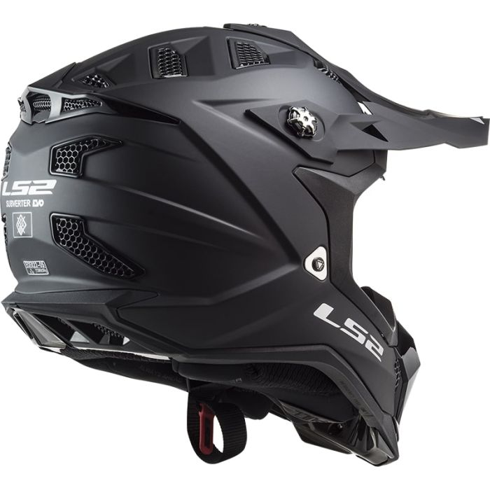 Мотошолом LS2 MX700 Subverter Evo Noir