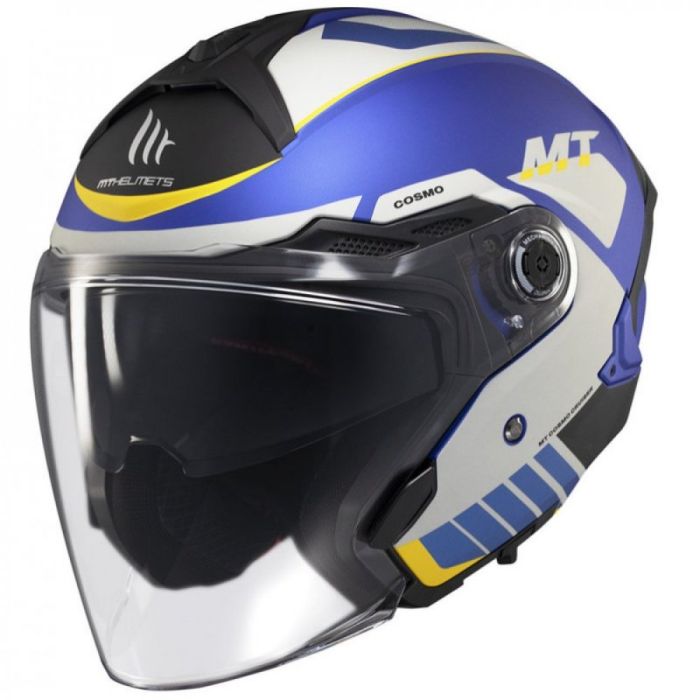 Мотошолом MT Cosmo SV Cruiser C7 Matt Blue