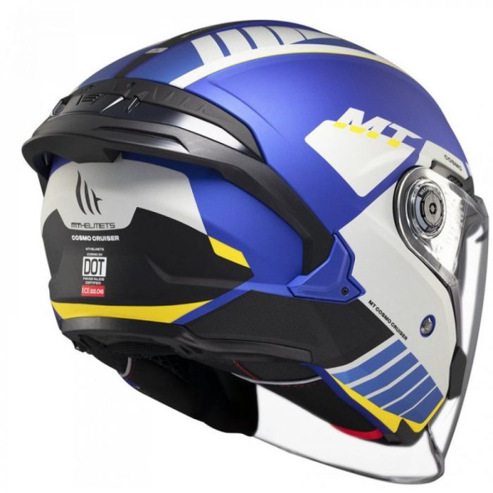 Мотошолом MT Cosmo SV Cruiser C7 Matt Blue