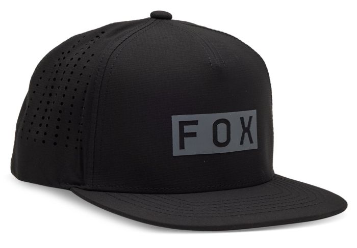 Кепка Fox Wordmark Tech Strapback Hat Black