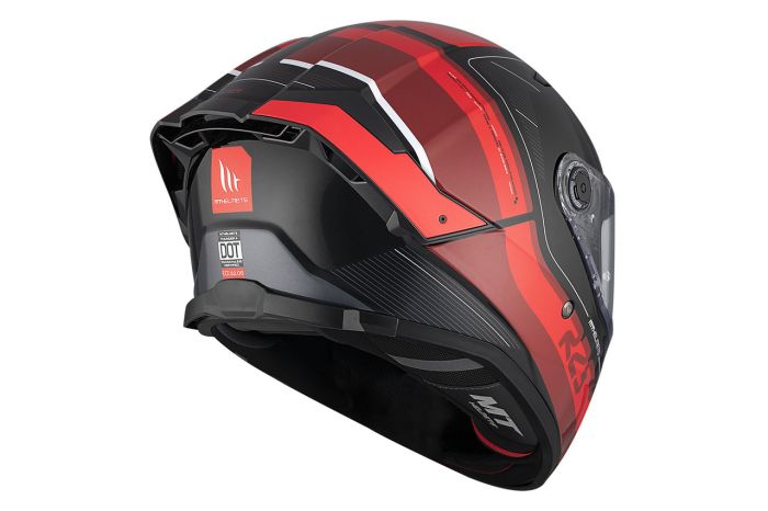 Мотошолом MT THUNDER 4 SV R25 B35 Gloss Red