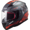 Мотошолом LS2 FF353 Rapid Xtreet Matt Black Red