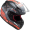 Мотошолом LS2 FF353 Rapid Xtreet Matt Black Red