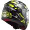 Шолом LS2 FF353J Rapid Mini Vignette Black Hi-Vis Yellow