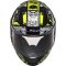 Шолом LS2 FF353J Rapid Mini Vignette Black Hi-Vis Yellow