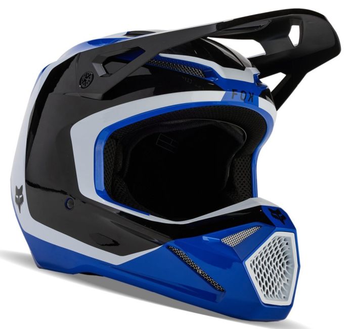 Мотошолом Fox V1 Nitro Helmet Blue