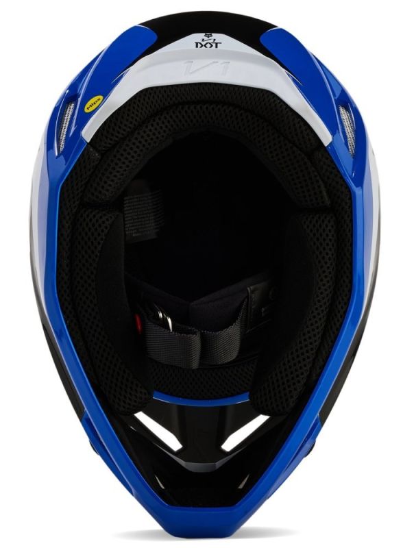Мотошолом Fox V1 Nitro Helmet Blue