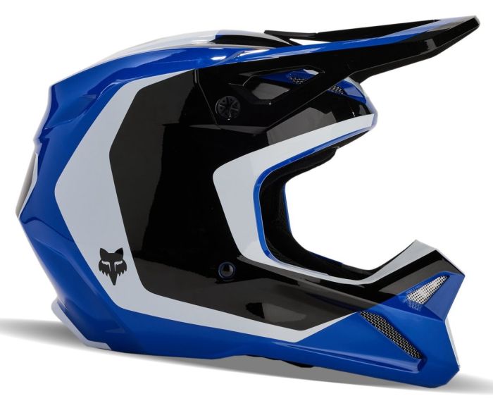 Мотошолом Fox V1 Nitro Helmet Blue