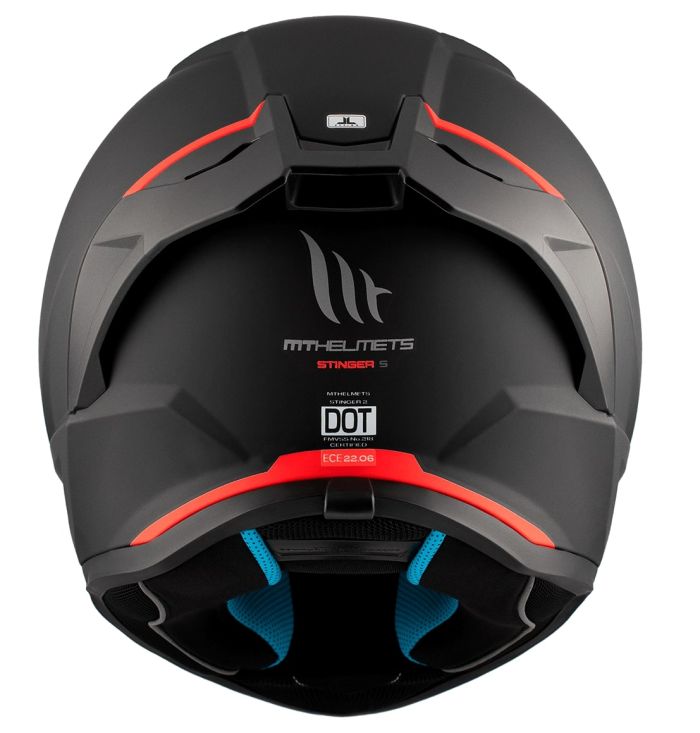 Мотошолом MT STINGER 2 A1 Solid Matt Black