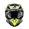 Мотошолом Just1 J39 Revo Grey Yellow Fluo Black Matt