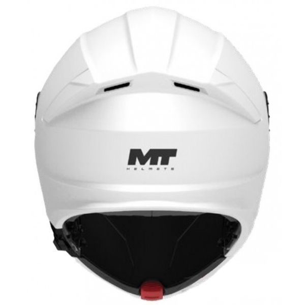 Мотошолом MT GENESIS SV PURE A0 Gloss WHITE