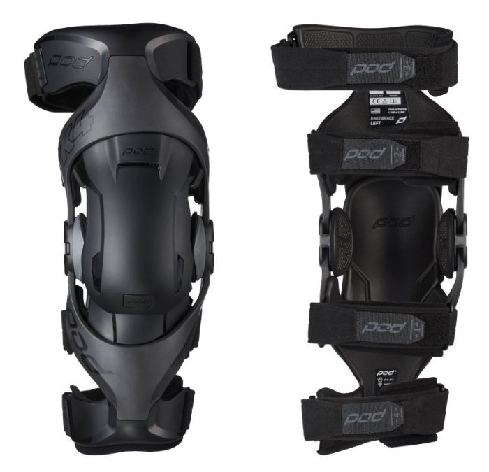 Дитячі Наколінники Дитячі наколіники POD MX K4 2.0 Youth Knee Brace Graphite