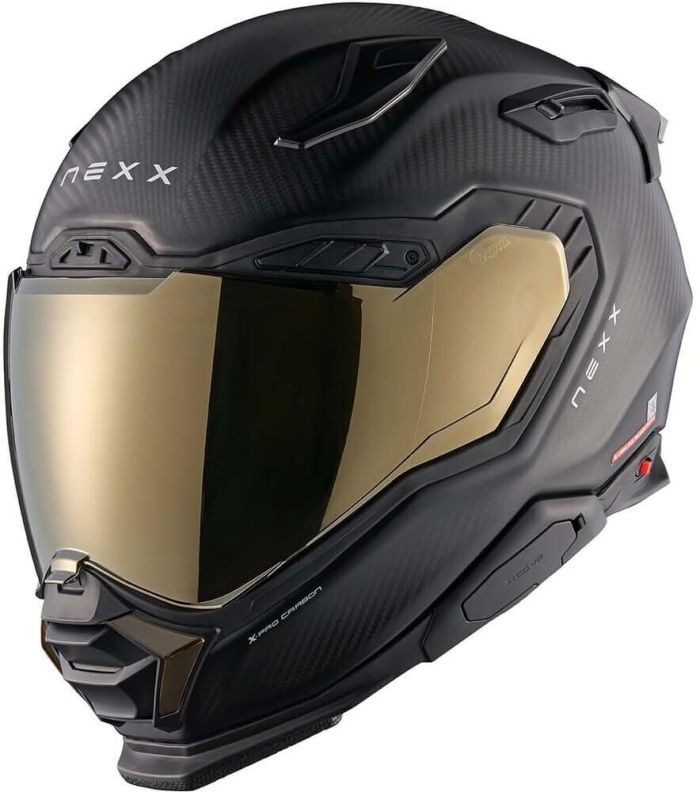 Мотошолом Nexx X.WST3 ZERO PRO CARBON GOLD MT