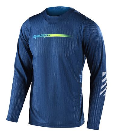 Джерсі TLD SKYLINE AIR LS JERSEY [CHANNEL DARK SLATE BLUE]