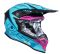 Мотошолом Just1 J39 Thruster Petrol Blue Fuxia Black