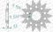 Зірка Afam Grooved Chainwheel 520 - KTM