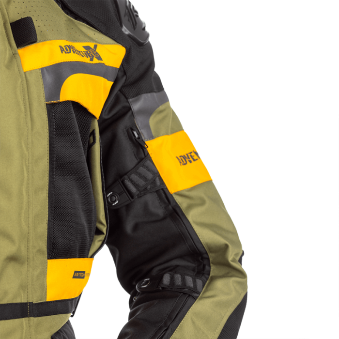Куртка RST Pro Series Adventure-X CE Mens Textile Jacket Green / Ochre