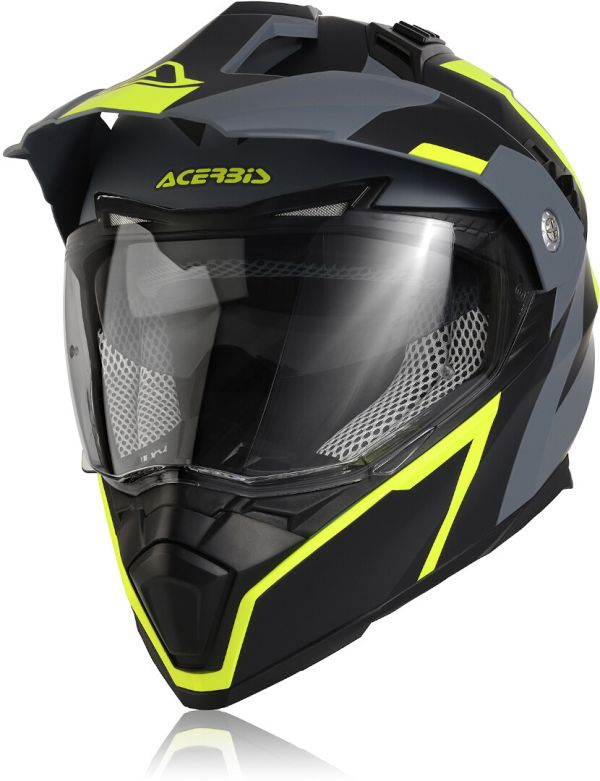 Мотошолом Acerbis Flip FS-606 Black/Grey