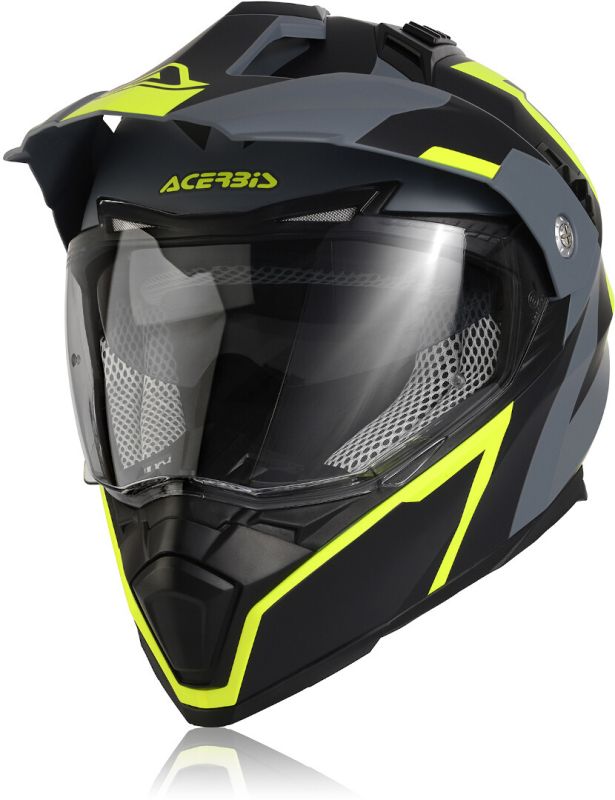 Мотошолом Acerbis Flip FS-606 Black/Grey