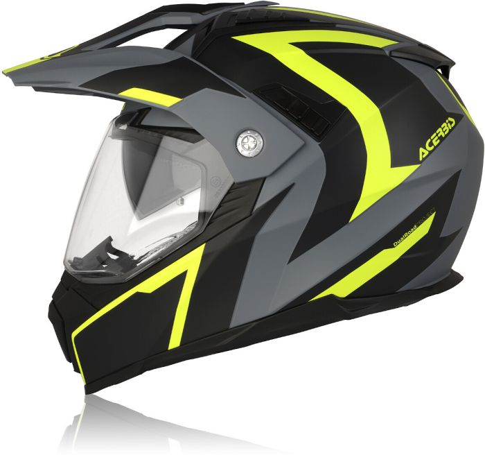 Мотошолом Acerbis Flip FS-606 Black/Grey