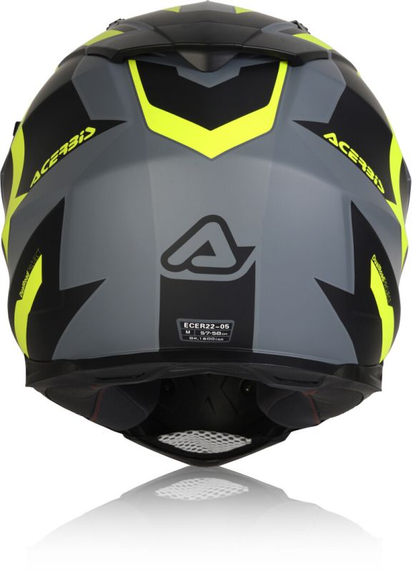 Мотошолом Acerbis Flip FS-606 Black/Grey
