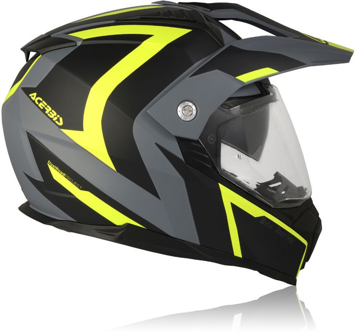 Мотошолом Acerbis Flip FS-606 Black/Grey