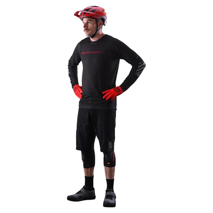 Джерсі TLD SKYLINE AIR LS JERSEY [CHANNEL CARBON]