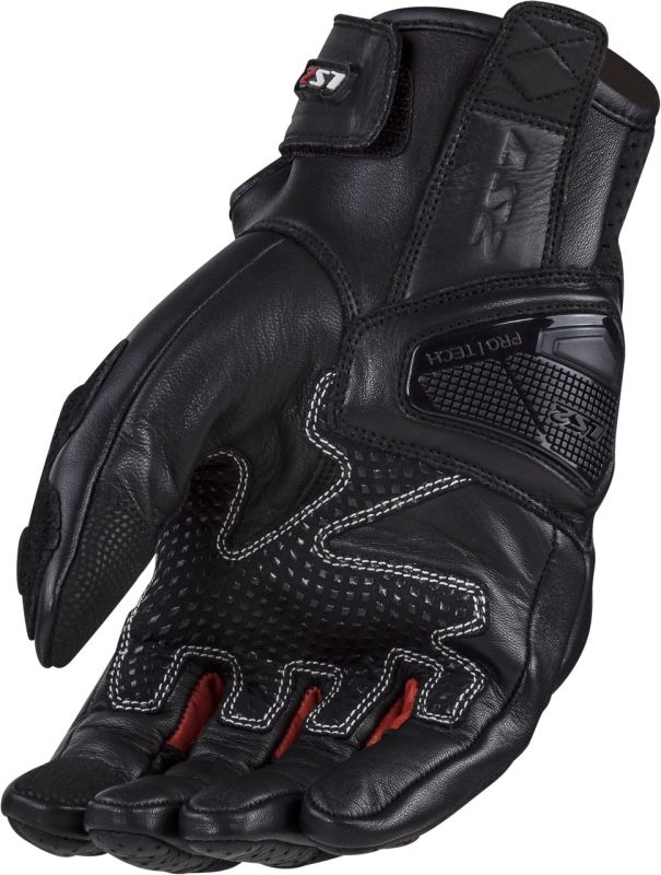 Моторукавички LS2 Spark 2 Leather Man Gloves Black Red