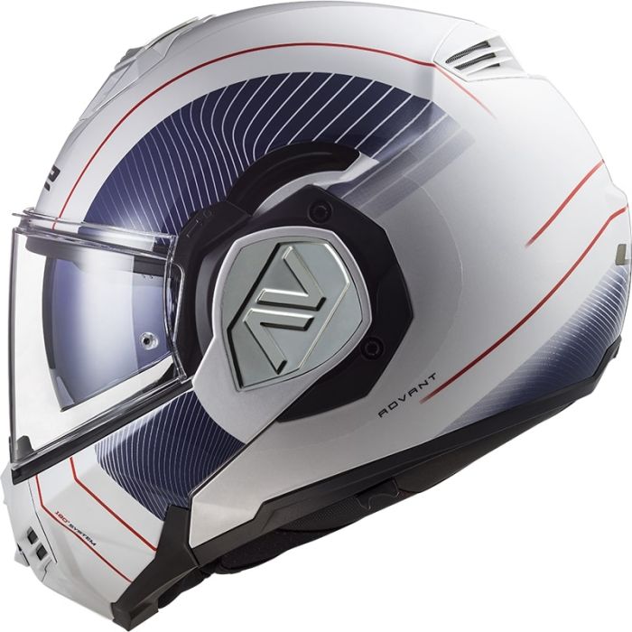 Мотошолом LS2 FF906 Advant Cooper White Blue