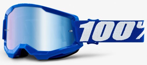 Окуляри 100% STRATA 2 Goggle Blue - Mirror Blue Lens