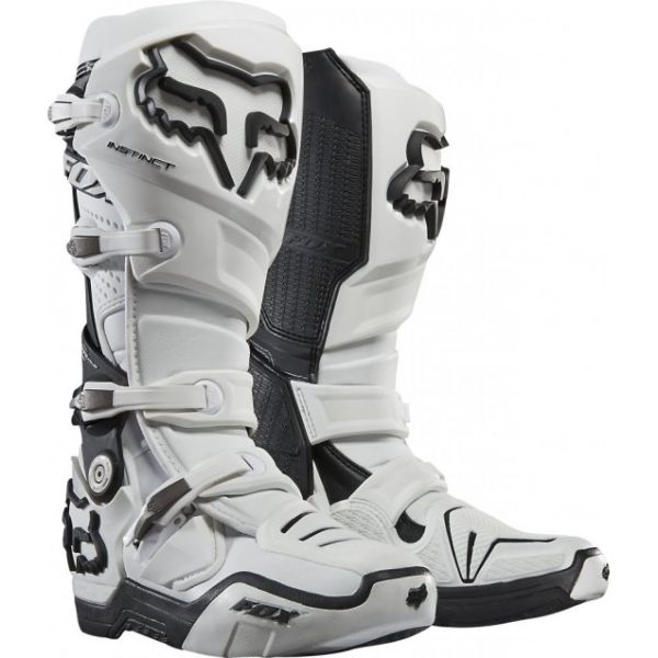 Мотоботи FOX Instinct Boot White black