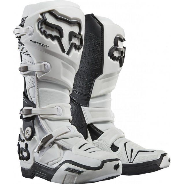 Мотоботи FOX Instinct Boot White black