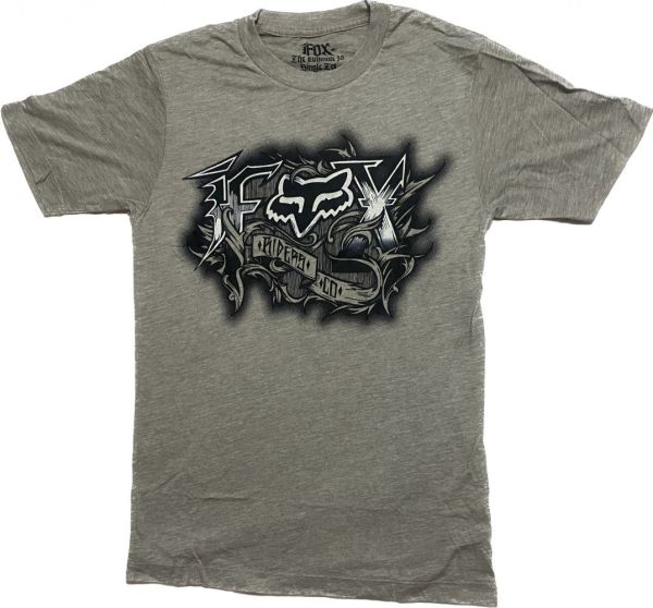 Футболка Fox Half Life Heathered Tee Grey