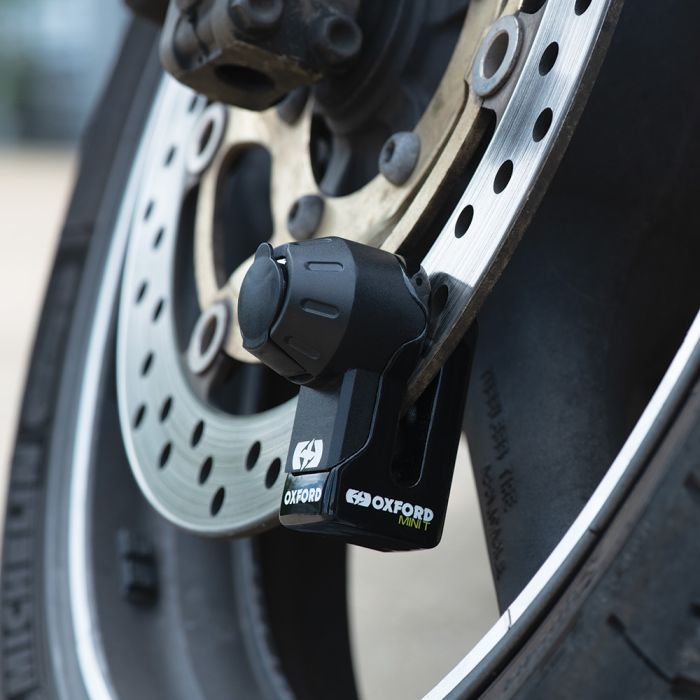 Замок Oxford Mini T Disk Lock Black
