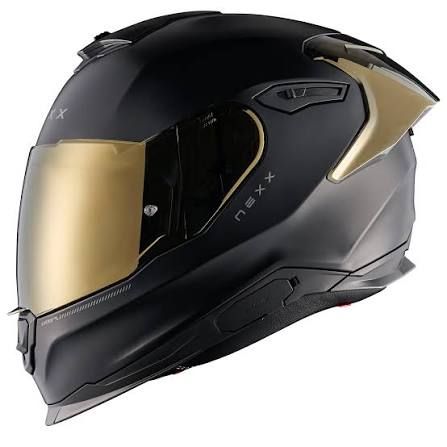 Мотошолом Nexx Y.100R SUBSONIC BLACK.GOLD MT