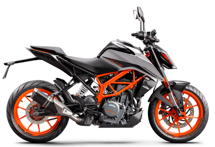 Мотоцикл KTM 390 Duke Silver