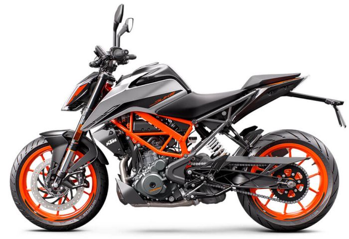 Мотоцикл KTM 390 Duke Silver