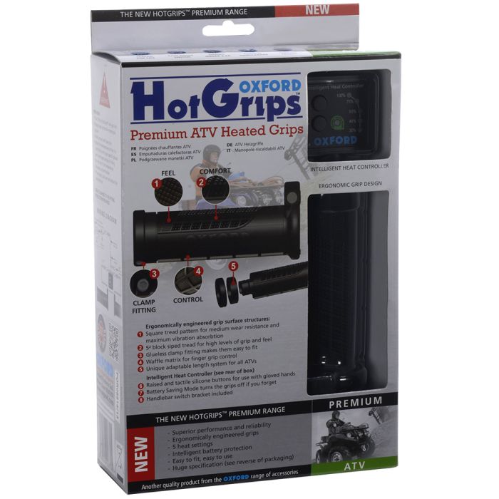 Підігрів керма Oxford Hotgrips Premium - ATV