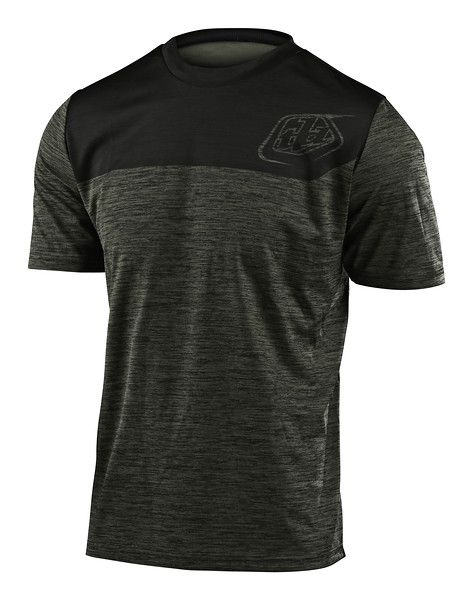 Джерсі TLD Flowline S/S Jersey [Shield Heather Green/Black]
