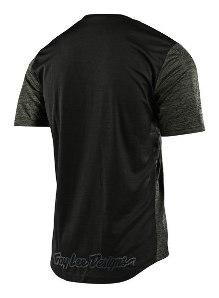 Джерсі TLD Flowline S/S Jersey [Shield Heather Green/Black]