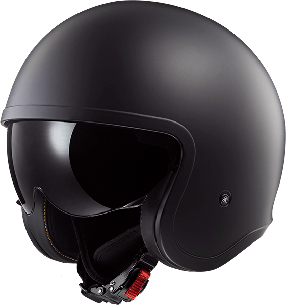 Мотошолом LS2 OF599 Spitfire Single Mono Matt Black