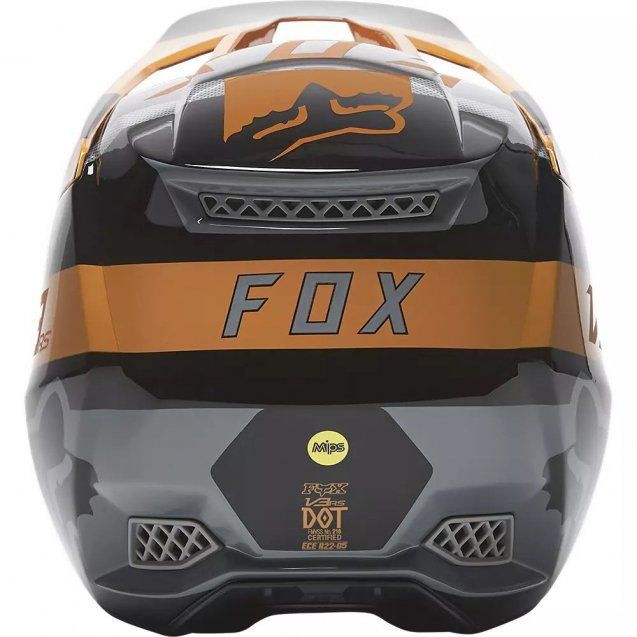 Мотошолом FOX V3 RS Riet Helmet Gold