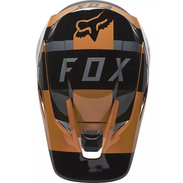 Мотошолом FOX V3 RS Riet Helmet Gold