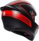 Мотошолом AGV K1 Warmup Matt Black\Red
